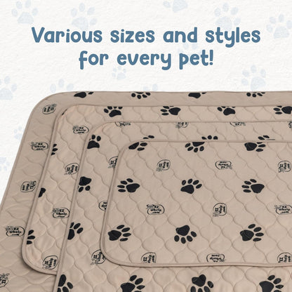 Reusable Dog Pee Pads, Washable Waterproof Mat 24X36 In, 2 Pack