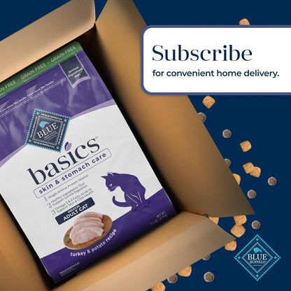 Basics Turkey Grain-Free Dry Cat Food, 11 Lb
